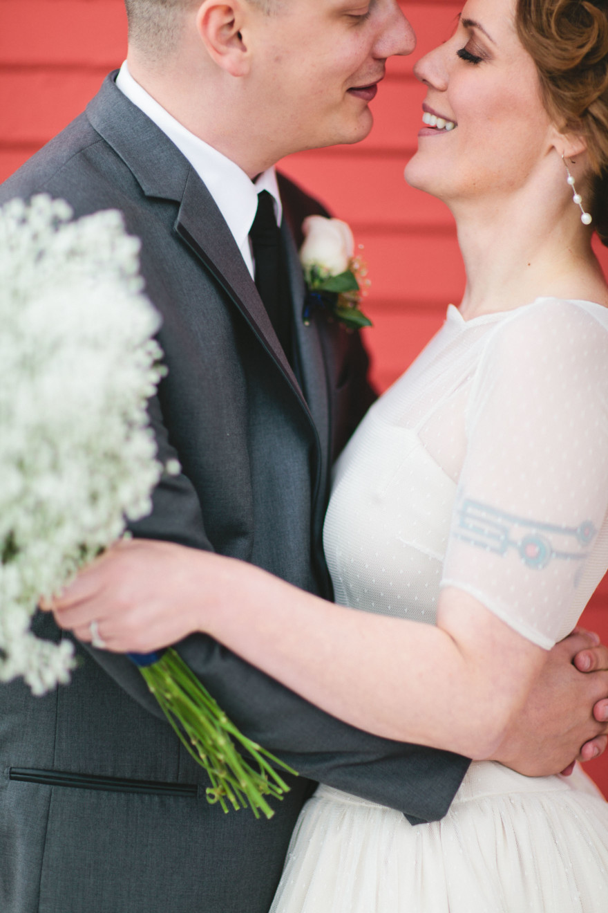 A Colorful Wayfarers Wedding by the Sea – Photo by Let's Frolic Together