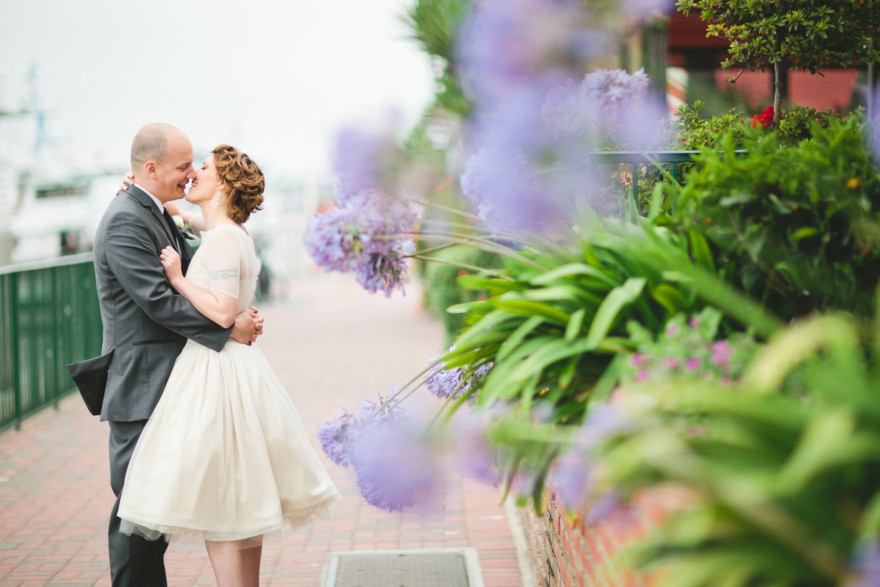 A Colorful Wayfarers Wedding by the Sea – Photo by Let's Frolic Together