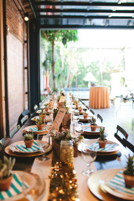 Handcrafted, Sparkly Marvimon House Wedding – Photo by Let's Frolic Together