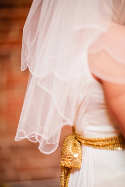 Handcrafted, Sparkly Marvimon House Wedding – Photo by Let's Frolic Together