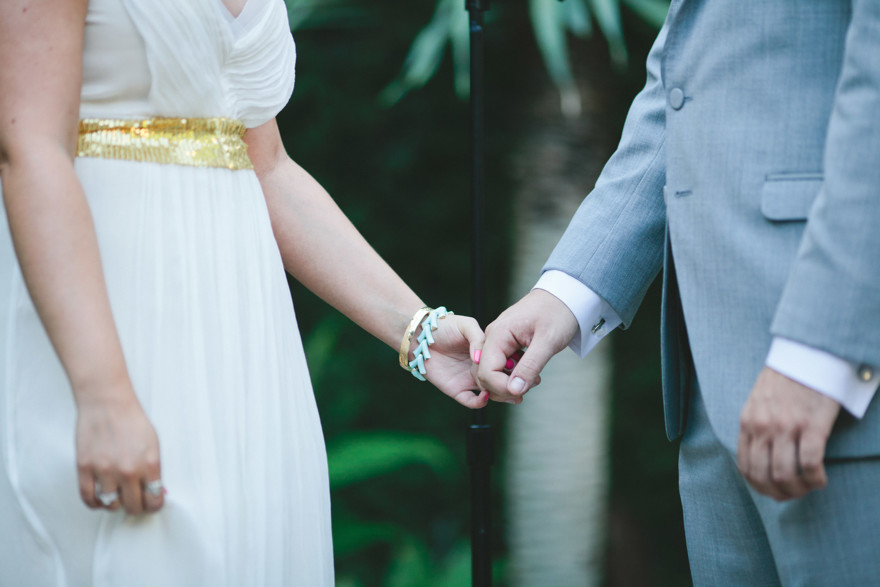 Handcrafted, Sparkly Marvimon House Wedding – Photo by Let's Frolic Together