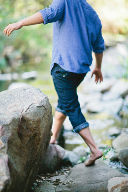 Barefoot in a Babbling Brook – Photo by Let's Frolic Together