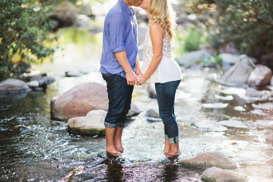 Barefoot in a Babbling Brook – Photo by Let's Frolic Together
