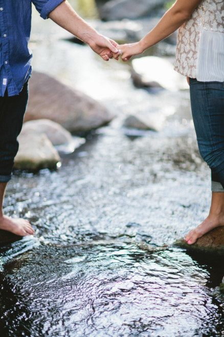 Barefoot in a Babbling Brook – Photo by Let's Frolic Together