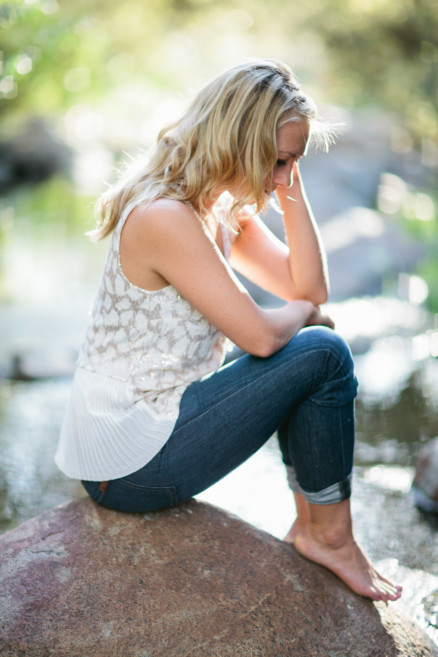 Barefoot in a Babbling Brook – Photo by Let's Frolic Together