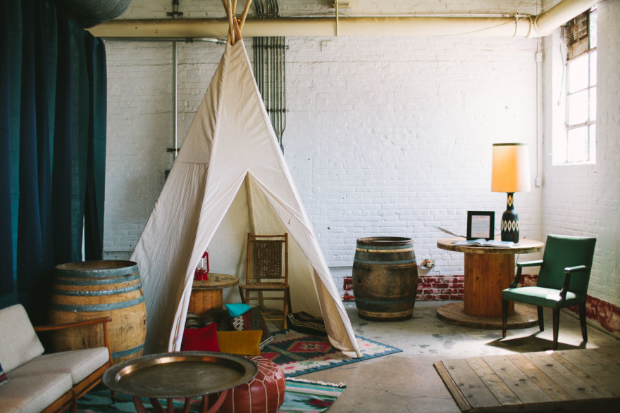 A Moonrise Kingdom Wedding at Moniker – Photo by Let's Frolic Together