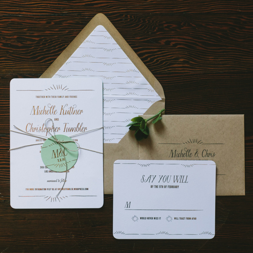 SmogShoppe Tattooed Wedding – Photo by Let's Frolic Together
