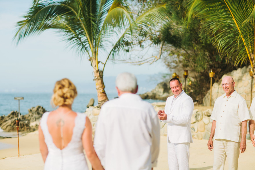 Intimate Rustic Mexican Beach Wedding – Photo by Let's Frolic Together