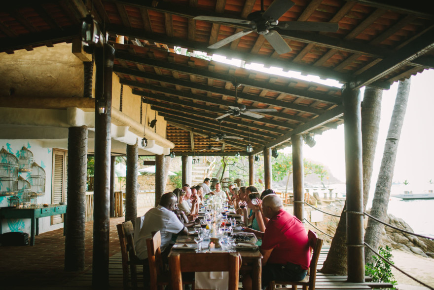 Intimate Rustic Mexican Beach Wedding – Photo by Let's Frolic Together
