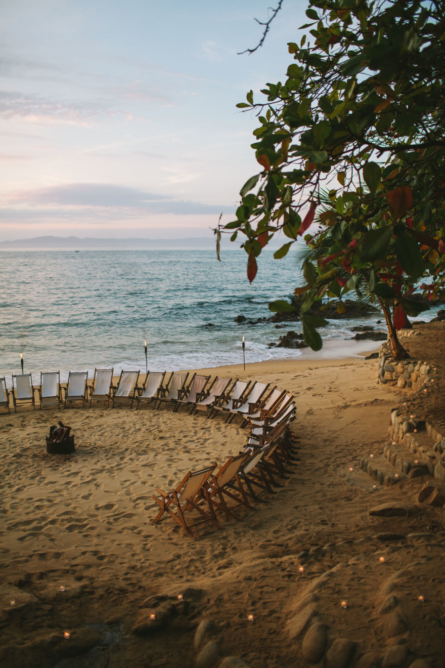 Intimate Rustic Mexican Beach Wedding – Photo by Let's Frolic Together
