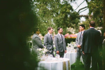 A Sweet Pink Bates Nut Farm Wedding – Photo by Let's Frolic Together