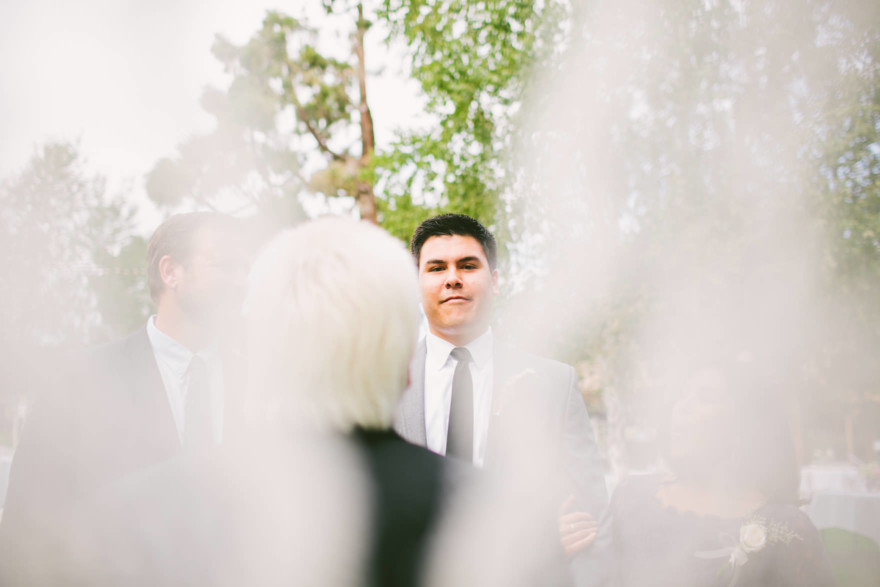 A Sweet Pink Bates Nut Farm Wedding – Photo by Let's Frolic Together