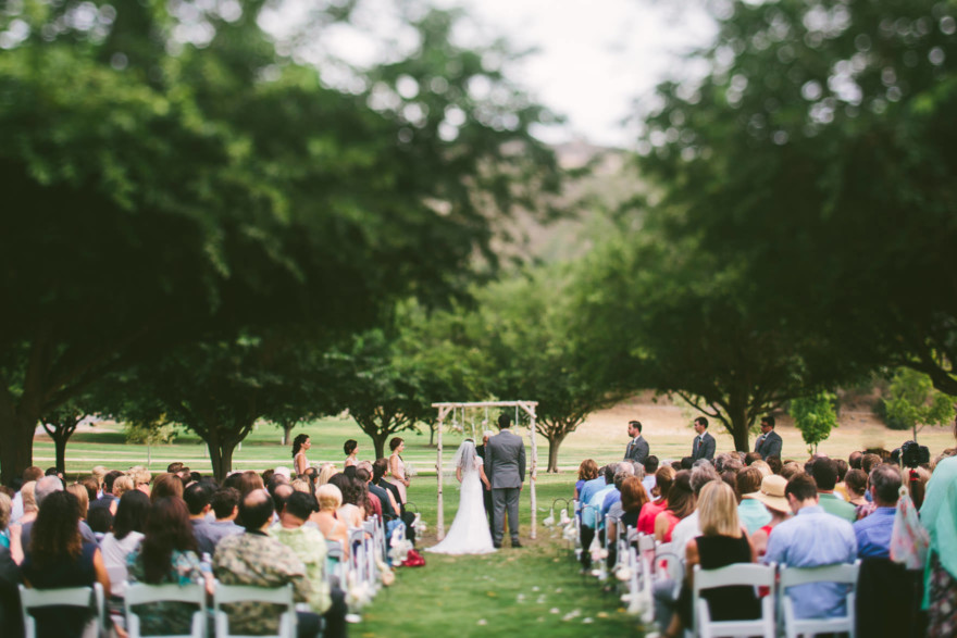 A Sweet Pink Bates Nut Farm Wedding – Photo by Let's Frolic Together