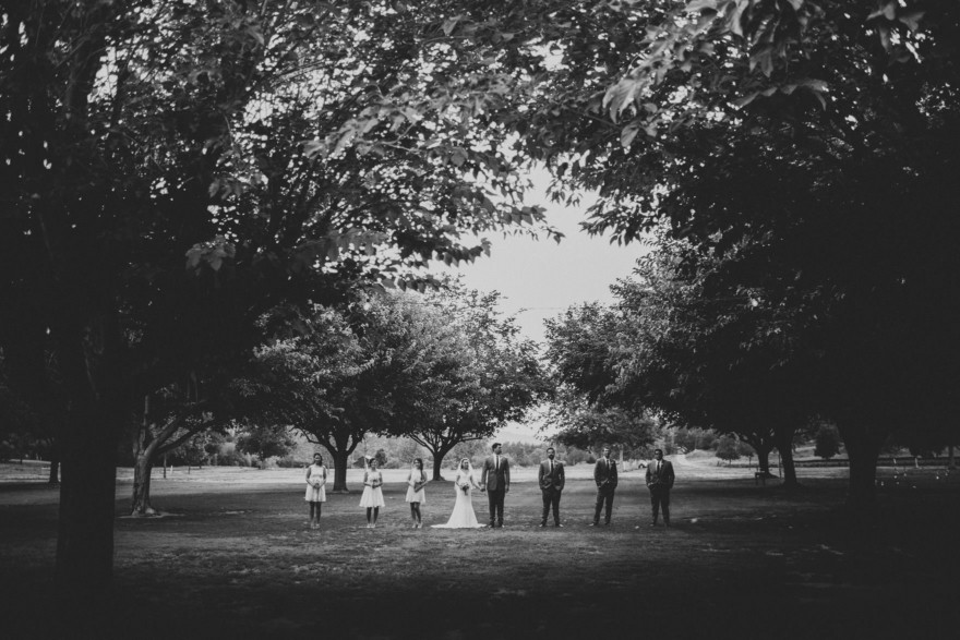 A Sweet Pink Bates Nut Farm Wedding – Photo by Let's Frolic Together