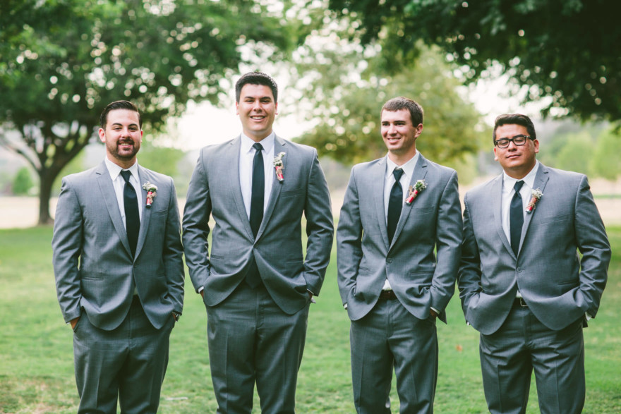 A Sweet Pink Bates Nut Farm Wedding – Photo by Let's Frolic Together