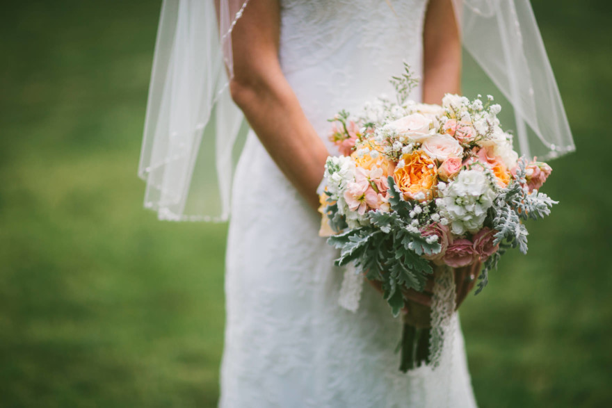 A Sweet Pink Bates Nut Farm Wedding – Photo by Let's Frolic Together