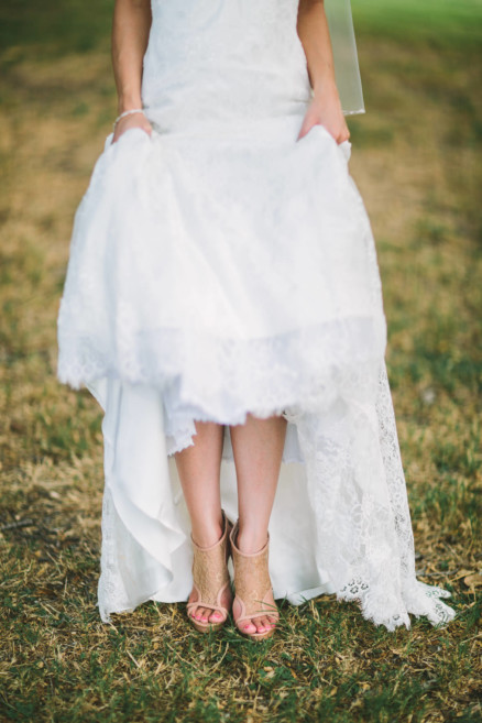 A Sweet Pink Bates Nut Farm Wedding – Photo by Let's Frolic Together