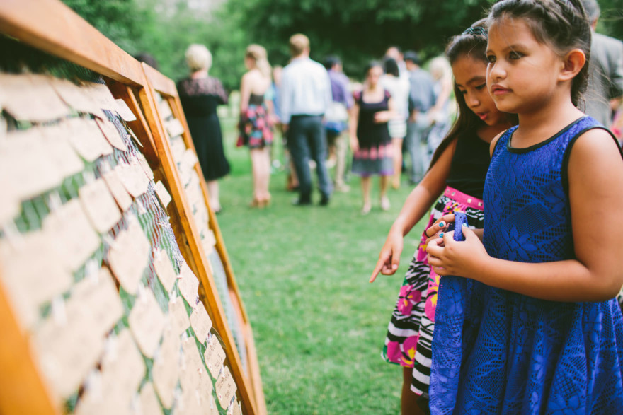 A Sweet Pink Bates Nut Farm Wedding – Photo by Let's Frolic Together