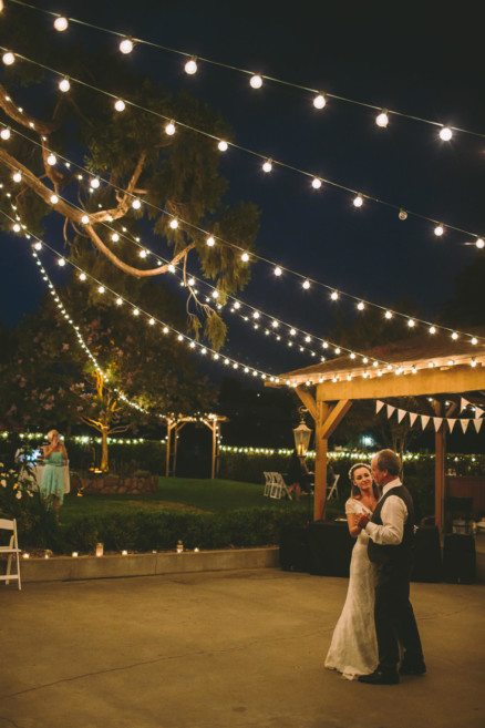 A Sweet Pink Bates Nut Farm Wedding – Photo by Let's Frolic Together