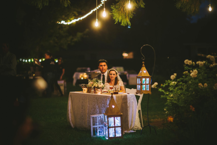 A Sweet Pink Bates Nut Farm Wedding – Photo by Let's Frolic Together