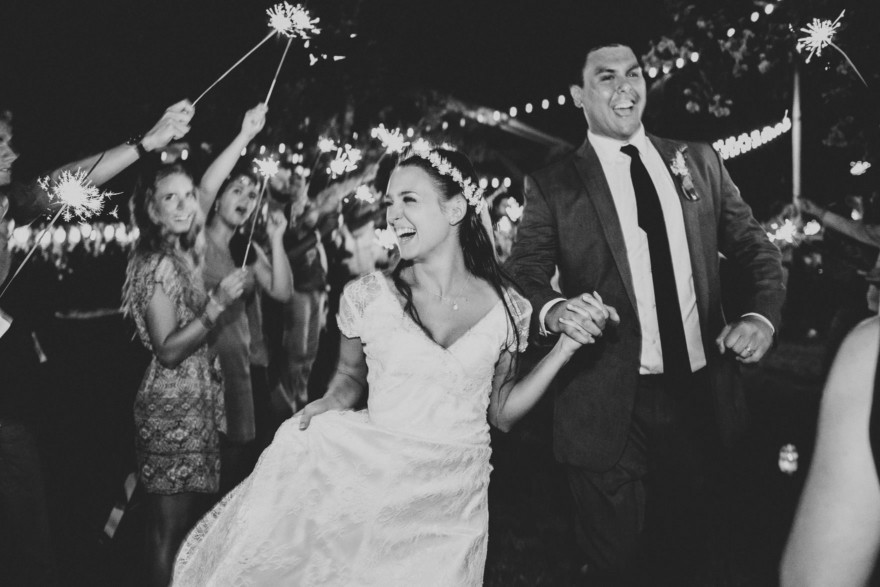 A Sweet Pink Bates Nut Farm Wedding – Photo by Let's Frolic Together