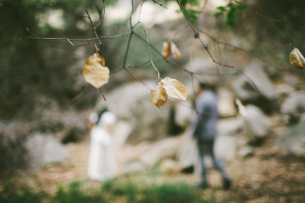 Rustic Bear-Themed San Diego Garden Wedding – Photo by Let's Frolic Together
