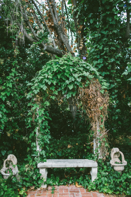 Rustic Bear-Themed San Diego Garden Wedding – Photo by Let's Frolic Together
