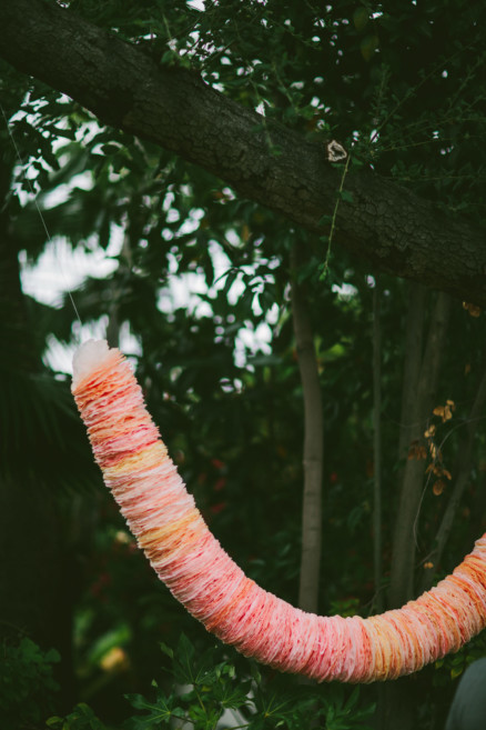 Rustic Bear-Themed San Diego Garden Wedding – Photo by Let's Frolic Together