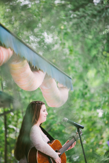 Rustic Bear-Themed San Diego Garden Wedding – Photo by Let's Frolic Together