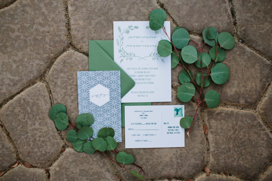 A Handcrafted Desert Garden Wedding – Photo by Let's Frolic Together
