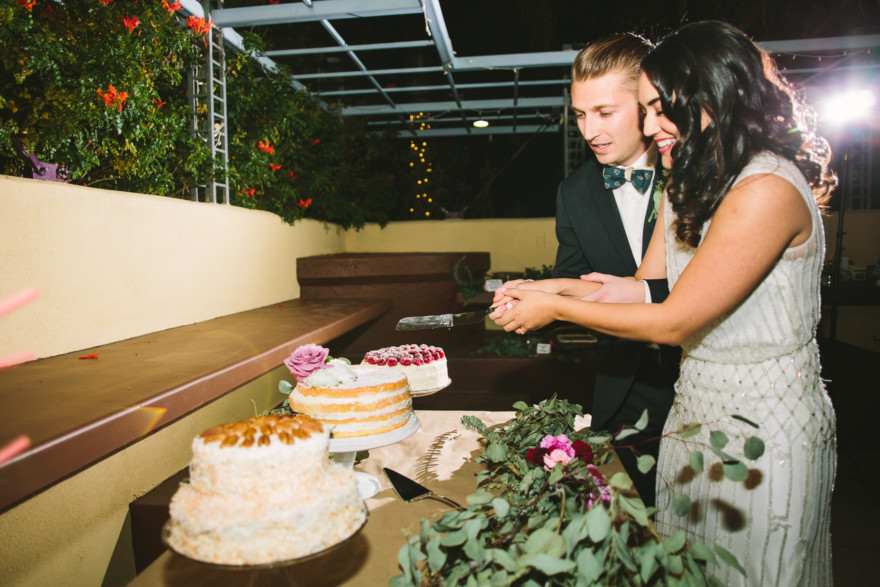 A Handcrafted Desert Garden Wedding – Photo by Let's Frolic Together