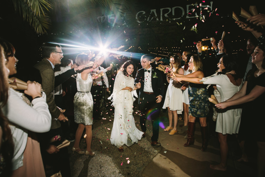A Handcrafted Desert Garden Wedding – Photo by Let's Frolic Together