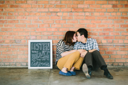 A Silly Seaside Engagement – Photo by Let's Frolic Together