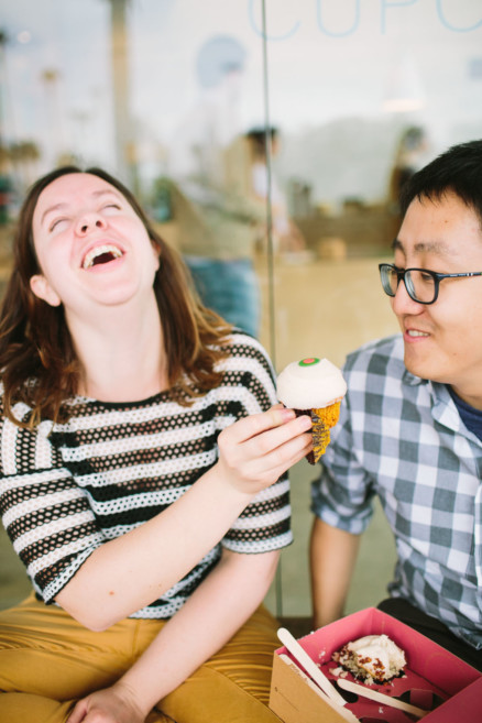 A Silly Seaside Engagement – Photo by Let's Frolic Together