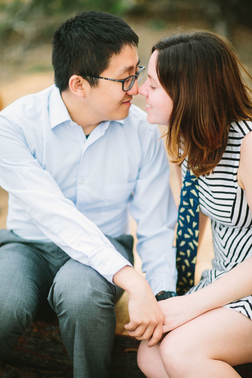 A Silly Seaside Engagement – Photo by Let's Frolic Together