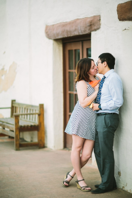 A Silly Seaside Engagement – Photo by Let's Frolic Together