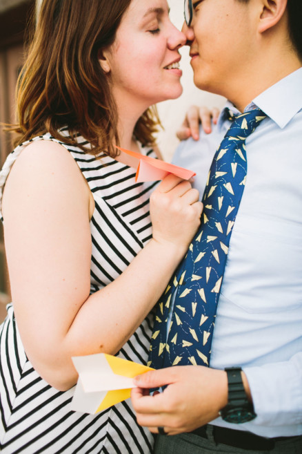 A Silly Seaside Engagement – Photo by Let's Frolic Together