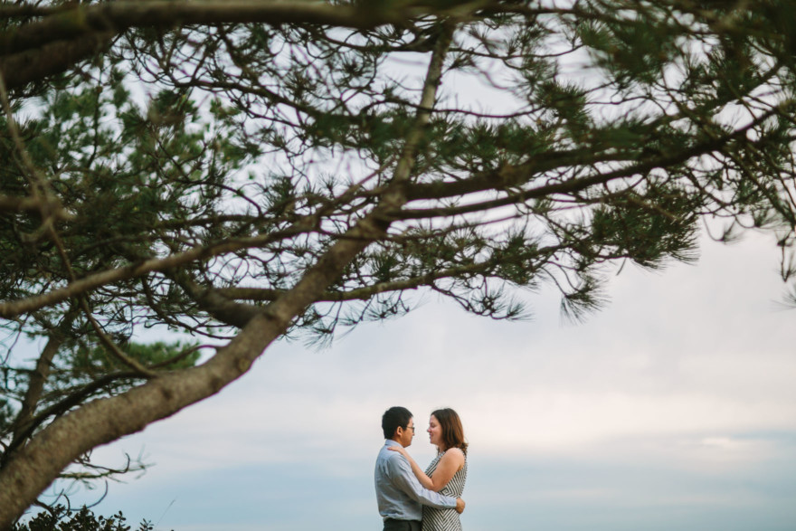 A Silly Seaside Engagement – Photo by Let's Frolic Together