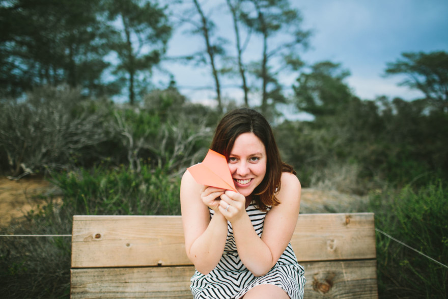 A Silly Seaside Engagement – Photo by Let's Frolic Together