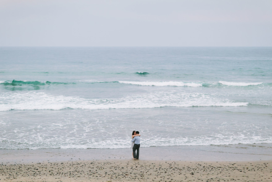A Silly Seaside Engagement – Photo by Let's Frolic Together