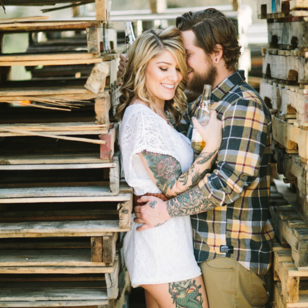 Tattooed Rustic Ranch Engagement &ndash; Photo by Let's Frolic Together