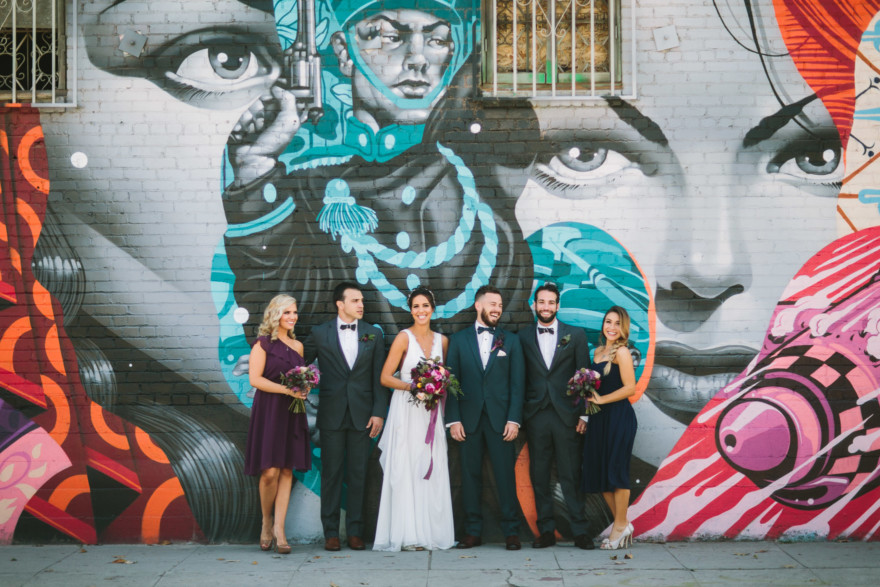 Big Fake Wedding LA at 440 Seaton – Photo by Let's Frolic Together