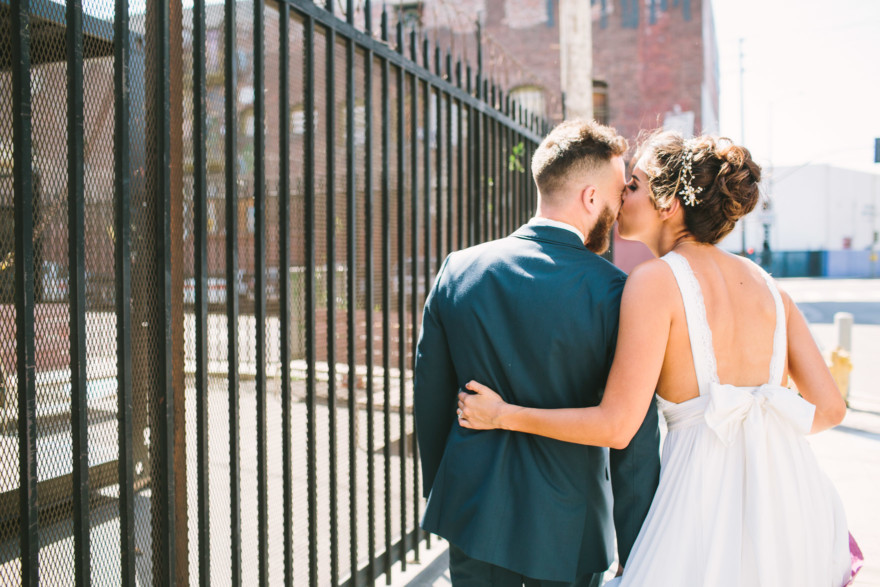 Big Fake Wedding LA at 440 Seaton – Photo by Let's Frolic Together