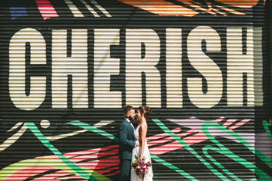Big Fake Wedding LA at 440 Seaton – Photo by Let's Frolic Together