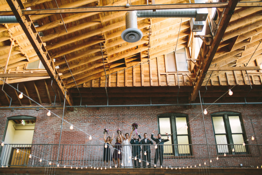 Big Fake Wedding LA at 440 Seaton – Photo by Let's Frolic Together