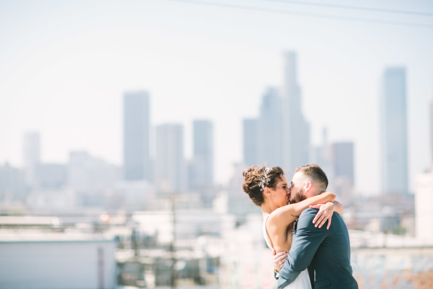 Big Fake Wedding LA at 440 Seaton – Photo by Let's Frolic Together