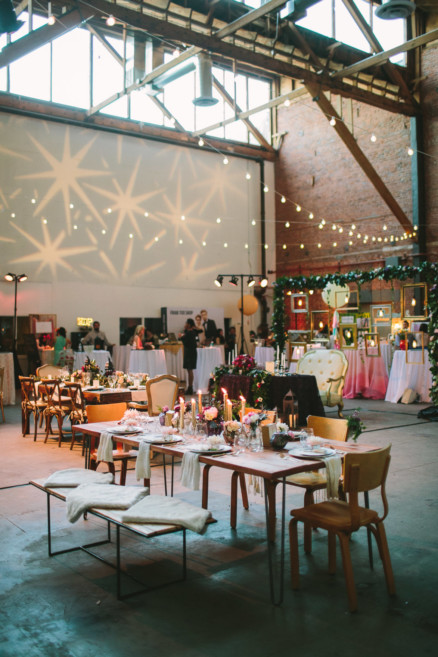 Big Fake Wedding LA at 440 Seaton – Photo by Let's Frolic Together