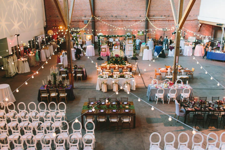 Big Fake Wedding LA at 440 Seaton – Photo by Let's Frolic Together