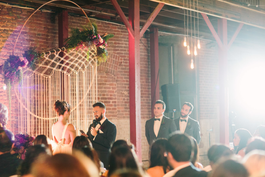 Big Fake Wedding LA at 440 Seaton – Photo by Let's Frolic Together