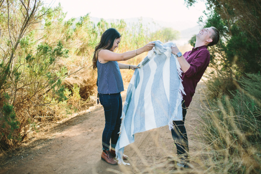 Coffee & Tender Trail Snuggling – Photo by Let's Frolic Together
